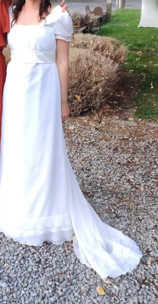 Robe de mariée transformée pour Lola